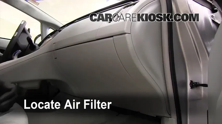 2010 Toyota Prius 1.8L 4 Cyl. Air Filter (Cabin) Replace